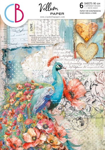 Ciao Bella Paper - Majestic Dream A4 Vellum