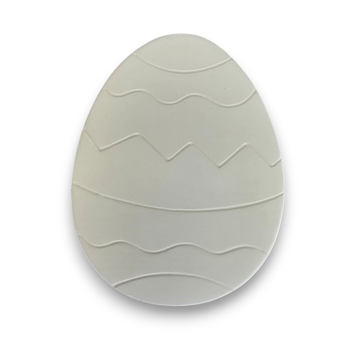 Pattern embossed Egg Tile (Wrap of 6)