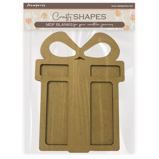 Stamperia - Candy Christmas - Crafty shapes: Gift 