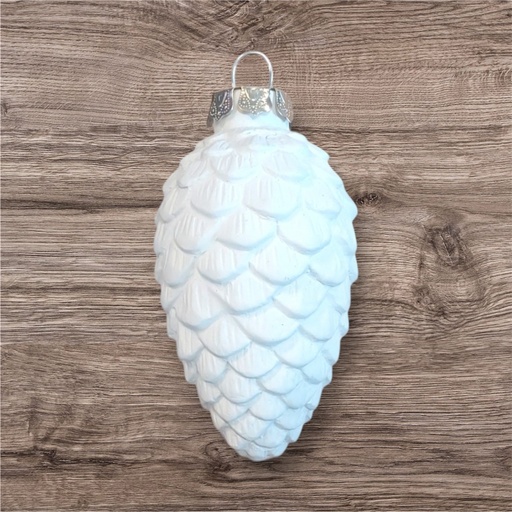 Pinecone Bauble w/cap-wire (Carton of 12)