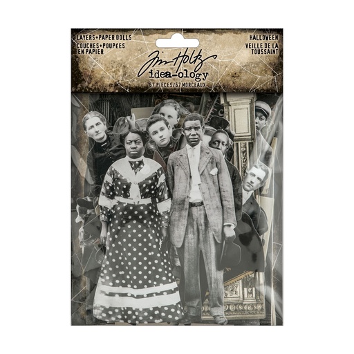 Tim Holtz Idea-ology - Layers + Paper Dolls (Halloween)