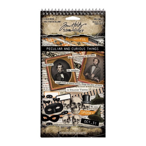 Tim Holtz Idea-ology - Sticker Book (Halloween)