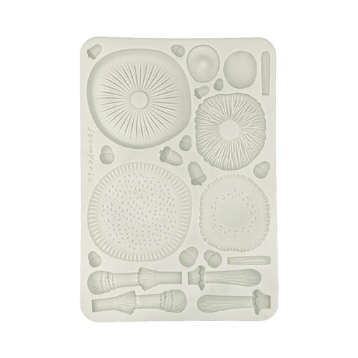 Stamperia - Whispering Woods - A5 Silicon Mould - 3D Mushrooms 