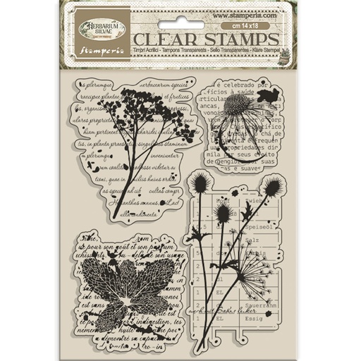 Stamperia - Herbarium Silvae - Botanic Stamp Set 