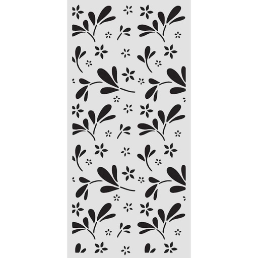 Stamperia - Family - Big Flower Pattern Stencil (12x25cm)