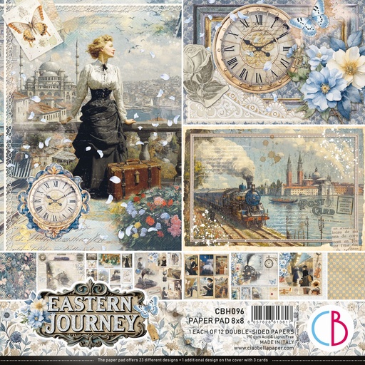  Ciao Bella Paper - Eastern Journey - 8"x8" Paper Pad 