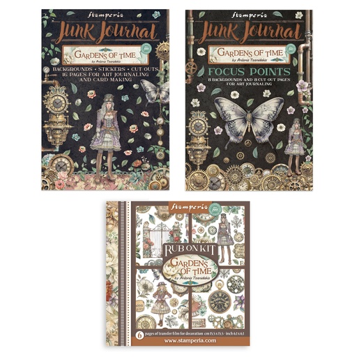 Stamperia - Gardens of Time Junk Journal Collection