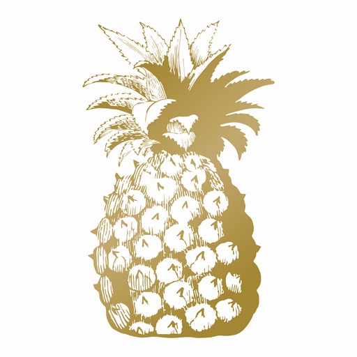 Couture Creations Pineapple Hot foil stamp die
