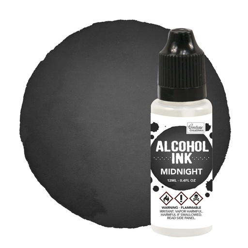 Couture Creations Alcohol Ink - Midnight (12ml)
