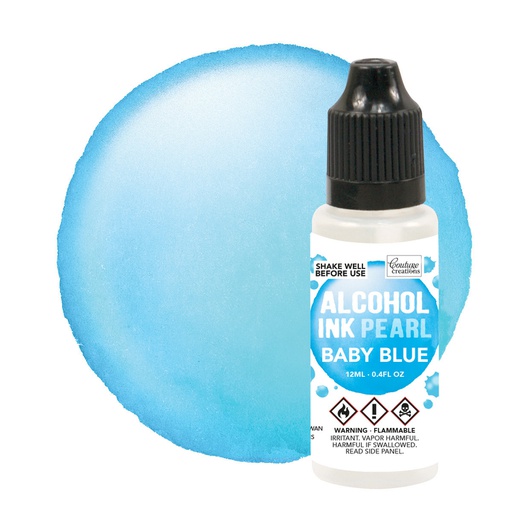 Couture Creations Alcohol Ink - Baby Blue Pearl (12ml)