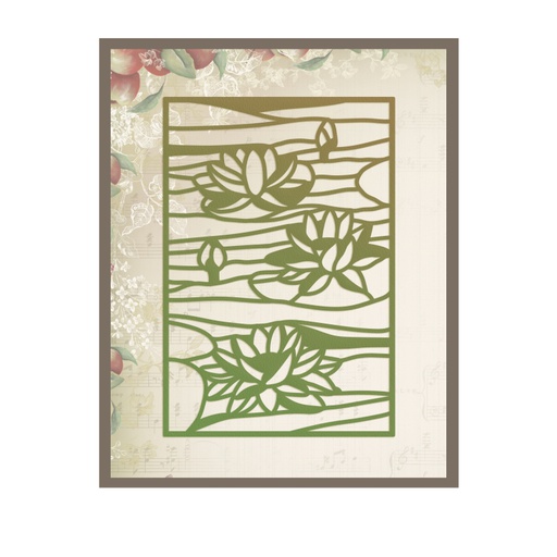 Ultimate Crafts Lily Pond Stained Glass Die
