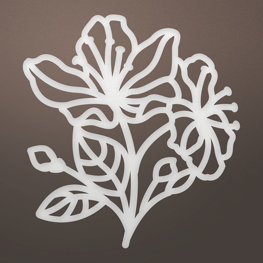 Ultimate Crafts Watercolour Bloom Decorative Die (1pc)