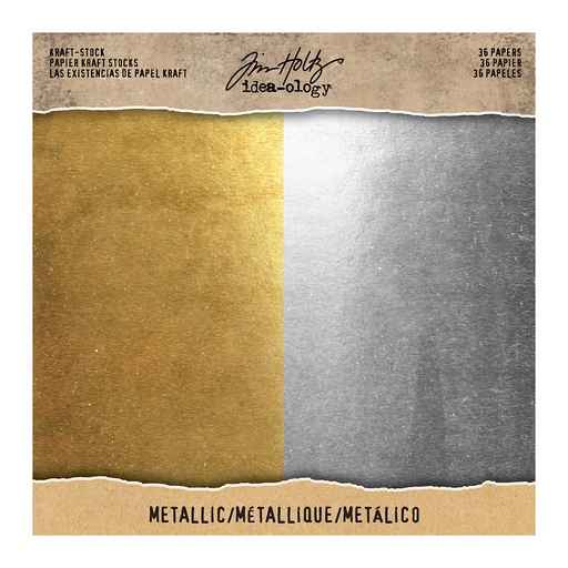 Tim Holtz Idea-ology - Metallic Kraft Stock