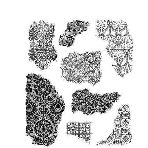 Tim Holtz - Stampers Anonymous Cling Stamps - Fragments