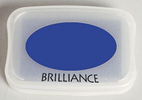 Brilliance Ink Pad - Mediterranean Blue 
