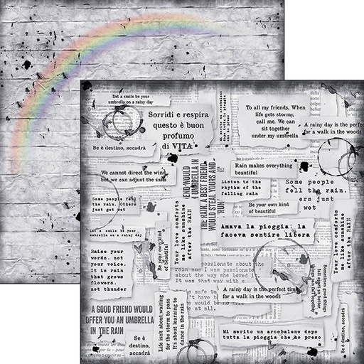 Ciao Bella Paper - Our Love Words 12"x12" (x10)