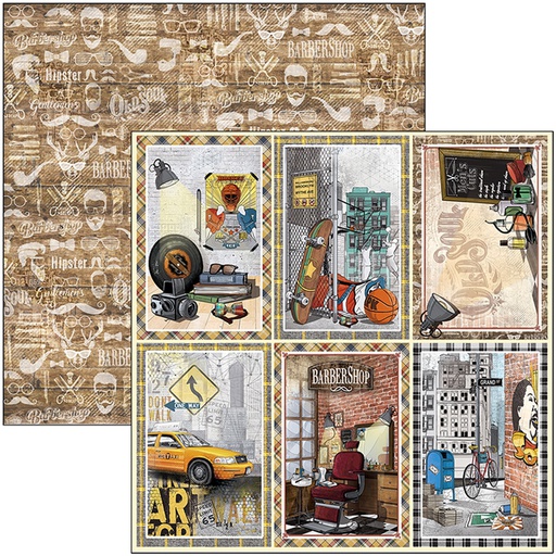 Ciao Bella Paper - Hipster Cards 12"x12" (x12)