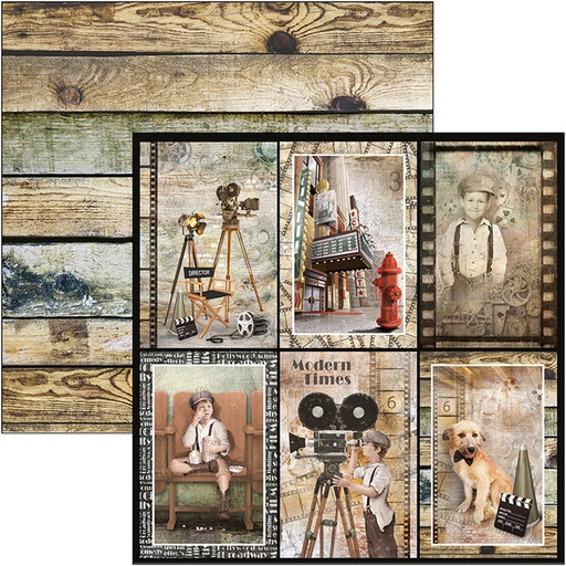 Ciao Bella Paper - Times Cards 12"x12" (x12)