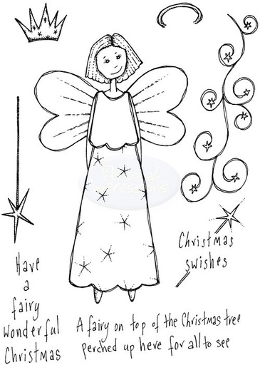 Lindsay Mason Christmas Swishes stamp set