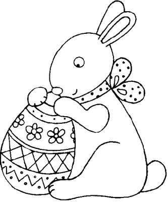 Beth Hughes The Egg Bunny stamp set