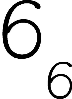 Number 6 Tinchie stamp set