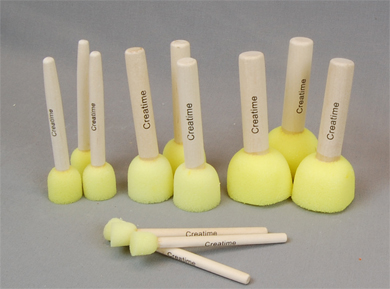 Creativ - Foam Dabbers - Assorted Sizes (12Pcs)