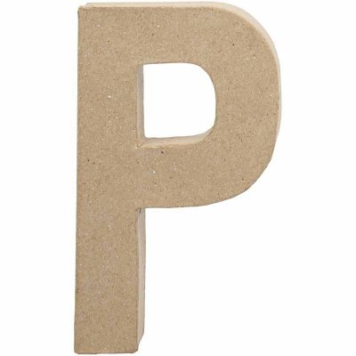 Creativ - Paper Mache Letter P - 20.5cm