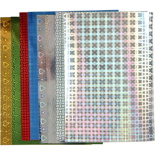 Creativ - Holographic Paper A4 (8 sheets)