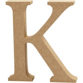 Creativ - Wooden Letter K - 13cm