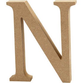 Creativ - Wooden Letter N - 13cm