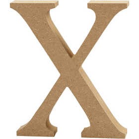 Creativ - Wooden Letter X - 13cm