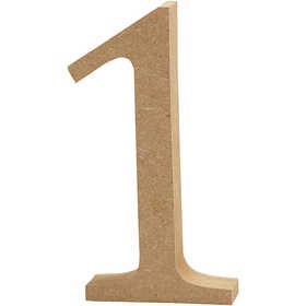 Creativ - Wooden Number 1 - 13cm