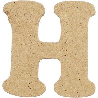 Creativ - Wooden Letter H - 4cm (10pk)