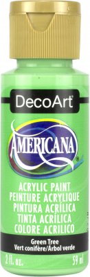 DecoArt Americana Acrylic - Green Tree (2oz)