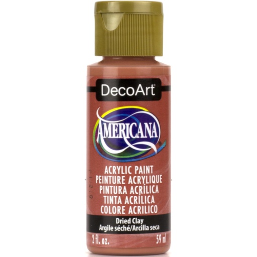 DecoArt Americana Acrylic - Dried Clay (2oz)