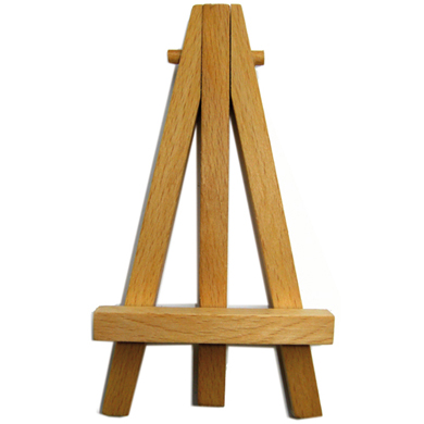 Mini Wooden Easel (12cm Pack of 5)