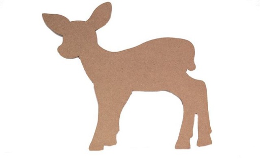 Pronty Crafts - MDF Deer - 42 x 40cm