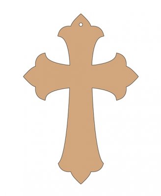 Pronty Crafts - MDF Large Cross (6pcs)