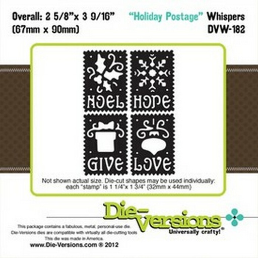 Whispers - Holiday Postage
