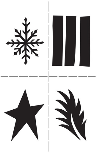 Dylusions Shapes Stencil (small)