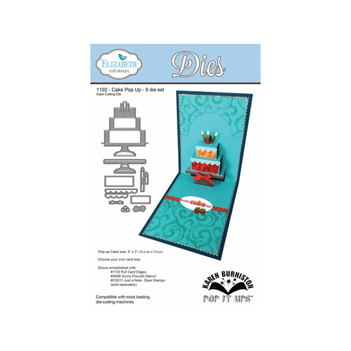 Elizabeth Craft Designs - Cake Pop Up Die Set – POP IT UPS