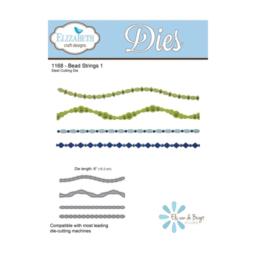 Elizabeth Craft Designs - Bead Strings 1 Die Set