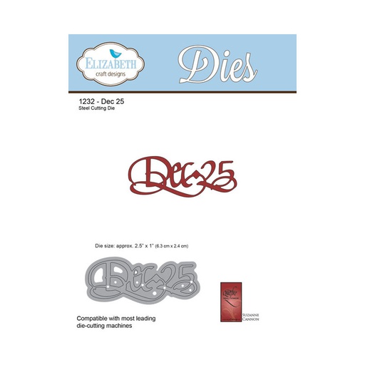 Elizabeth Craft Designs - A Way With Words: Dec 25 Die