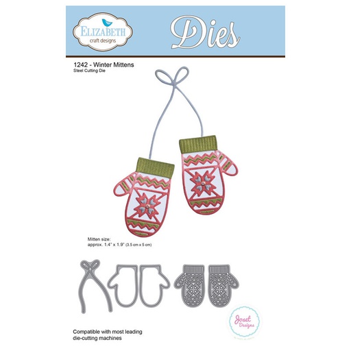 Elizabeth Craft Designs - Winter Mittens Die Set