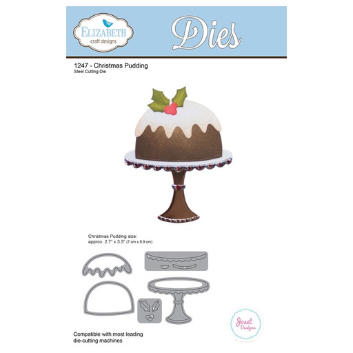 Elizabeth Craft Designs - Christmas Pudding Die Set