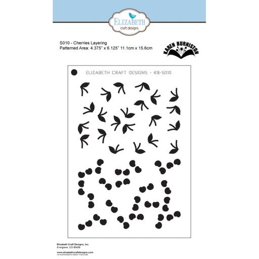 Cherries Layering Stencil