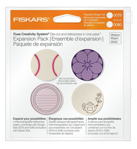 Fiskars - Expansion Pack Circle 2 (4 pk)