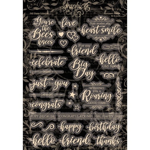 G45 Sentiment Stamps