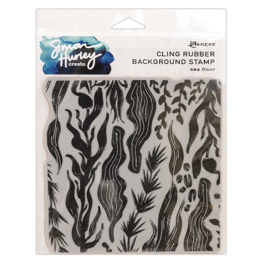 Simon Hurley - Sea Floor stamp (6"x6")