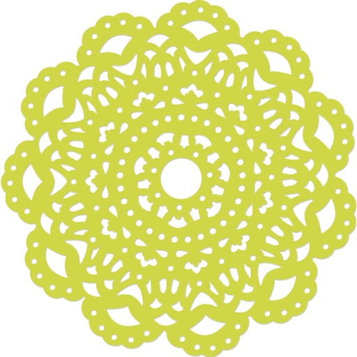Decorative Die Detailed Doily